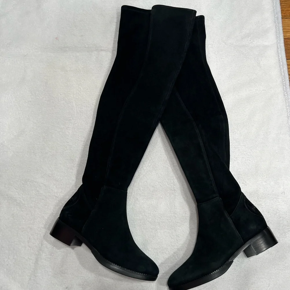 Tory‎ Burch Thea suede over the knee boots size 6